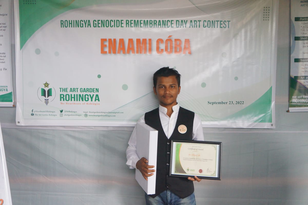 A Hopeless Rohingya Student