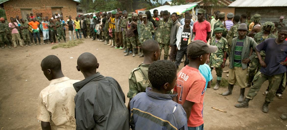Recruitment of child soldiers is on the rise, despite global commitments